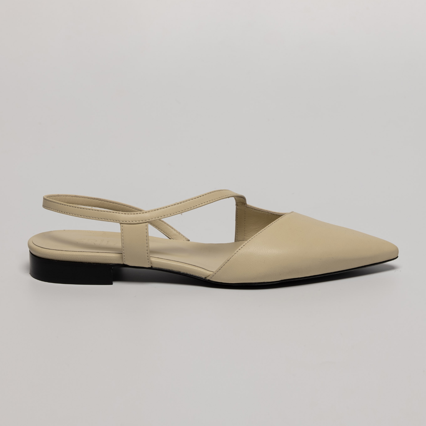 LINEA – Slingback Essential | Nappa crema