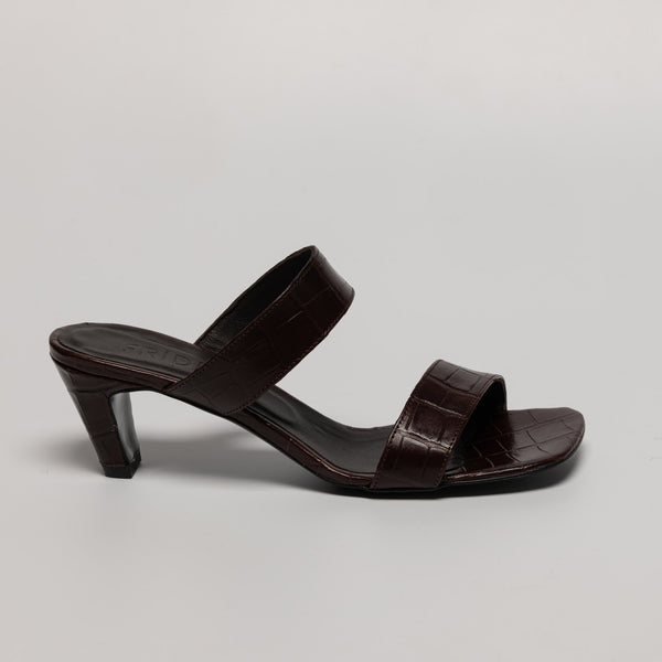 NUDA – Sandalo Essential | Cocco mogano